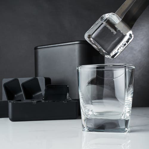 Viski Clear Ice Maker In Black