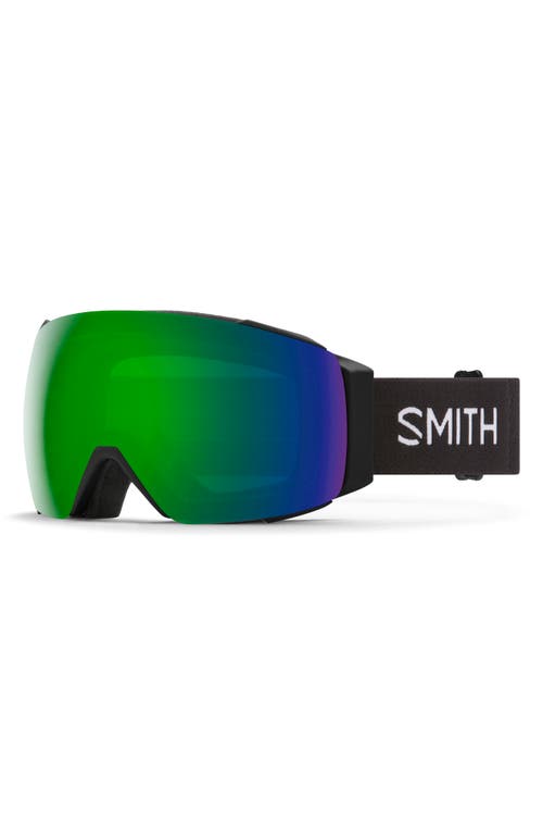 Shop Smith I/o Mag™ 154mm Snow Goggles In Black/chromapop Sun Green