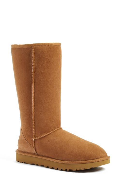 UGG(r) Classic II Genuine Shearling Lined Boot in Chestnut Suede