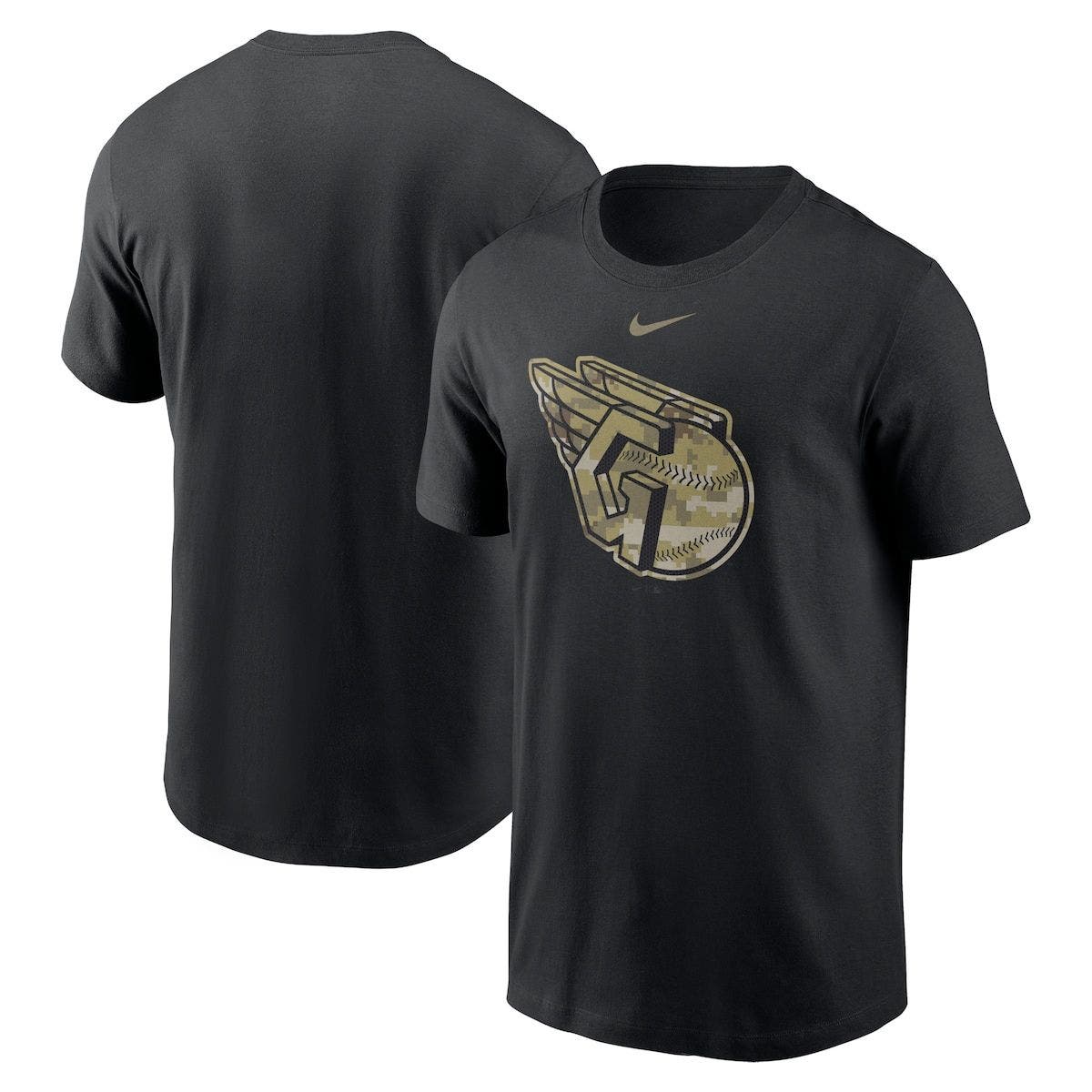 Cleveland Guardians Camo Logo 