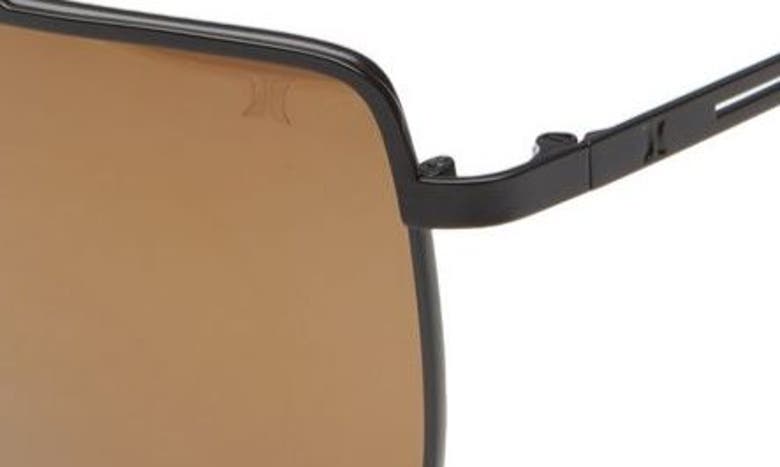 HURLEY EXPLORER 58MM POLARIZED NAVIGATOR SUNGLASSES