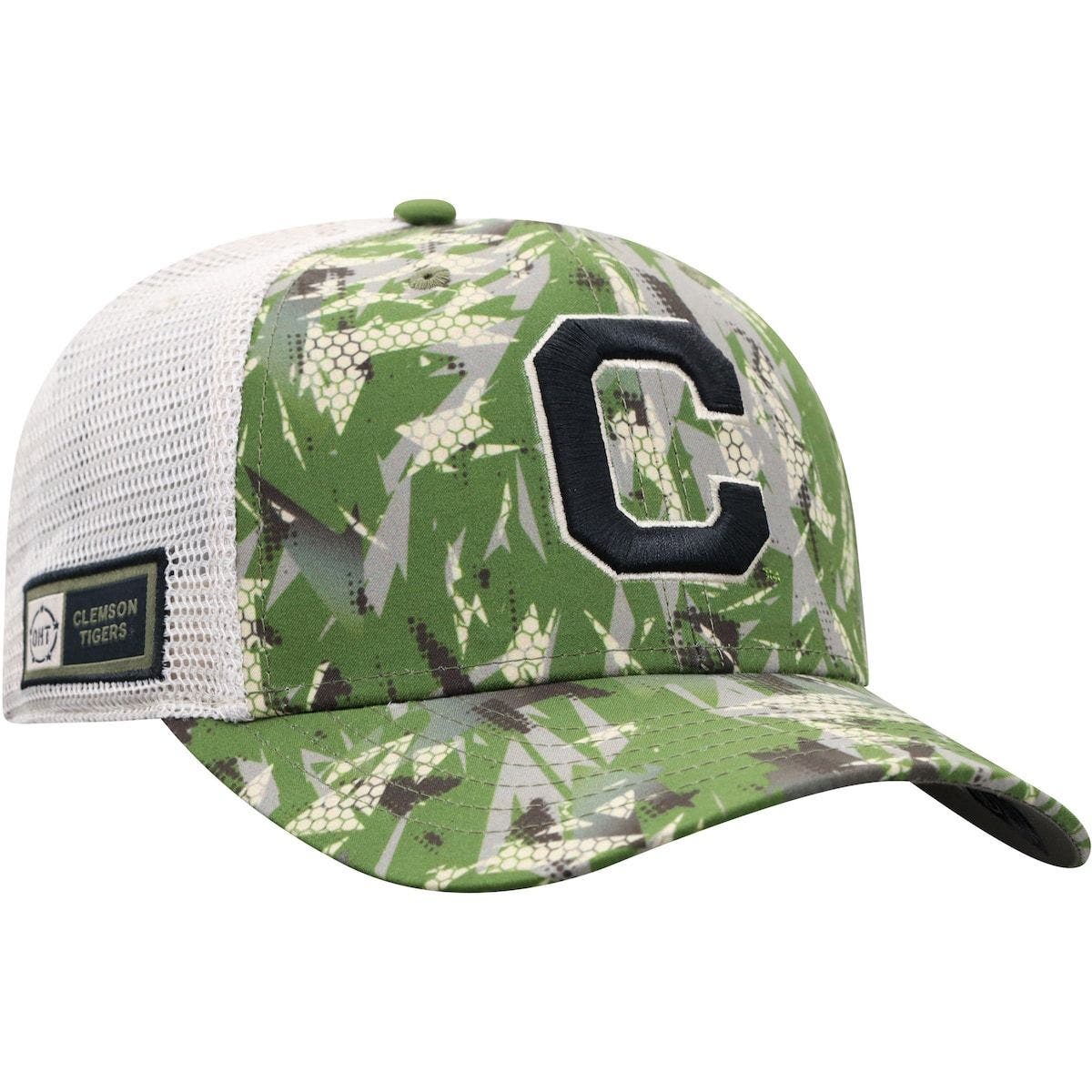 clemson camo baseball hat