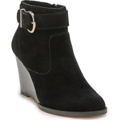 Sole Society Peytal Wedge Bootie- Black