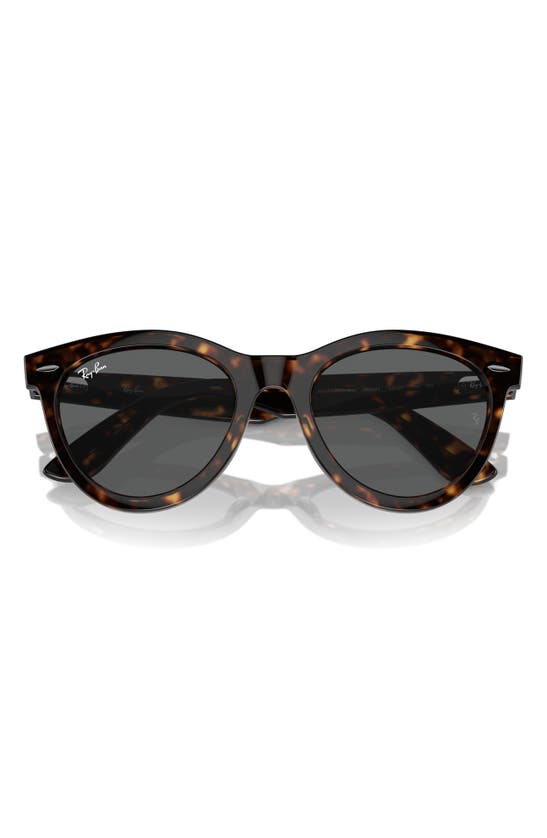 Ray Ban Wayfarer Way Sunglasses Havana Frame Grey Lenses 54-21 In Havana