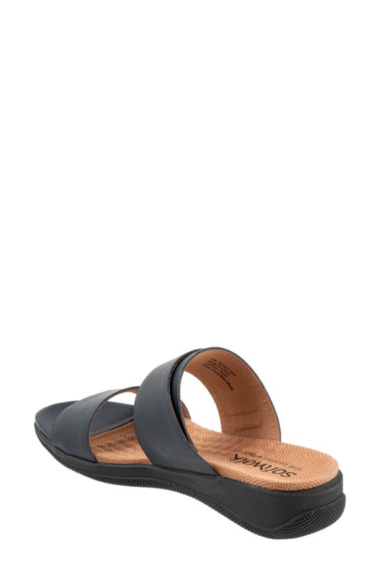 Softwalk Toki Slide Sandal In Navy