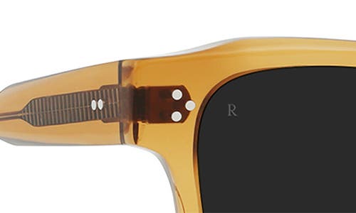 Shop Raen Rece 55mm Square Sunglasses In Clove/shadow