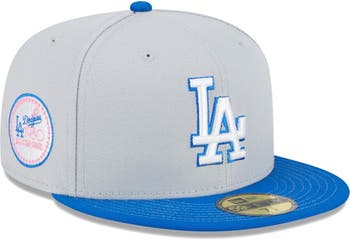 Men's New Era Cream/Light Blue Los Angeles Dodgers Spring Color