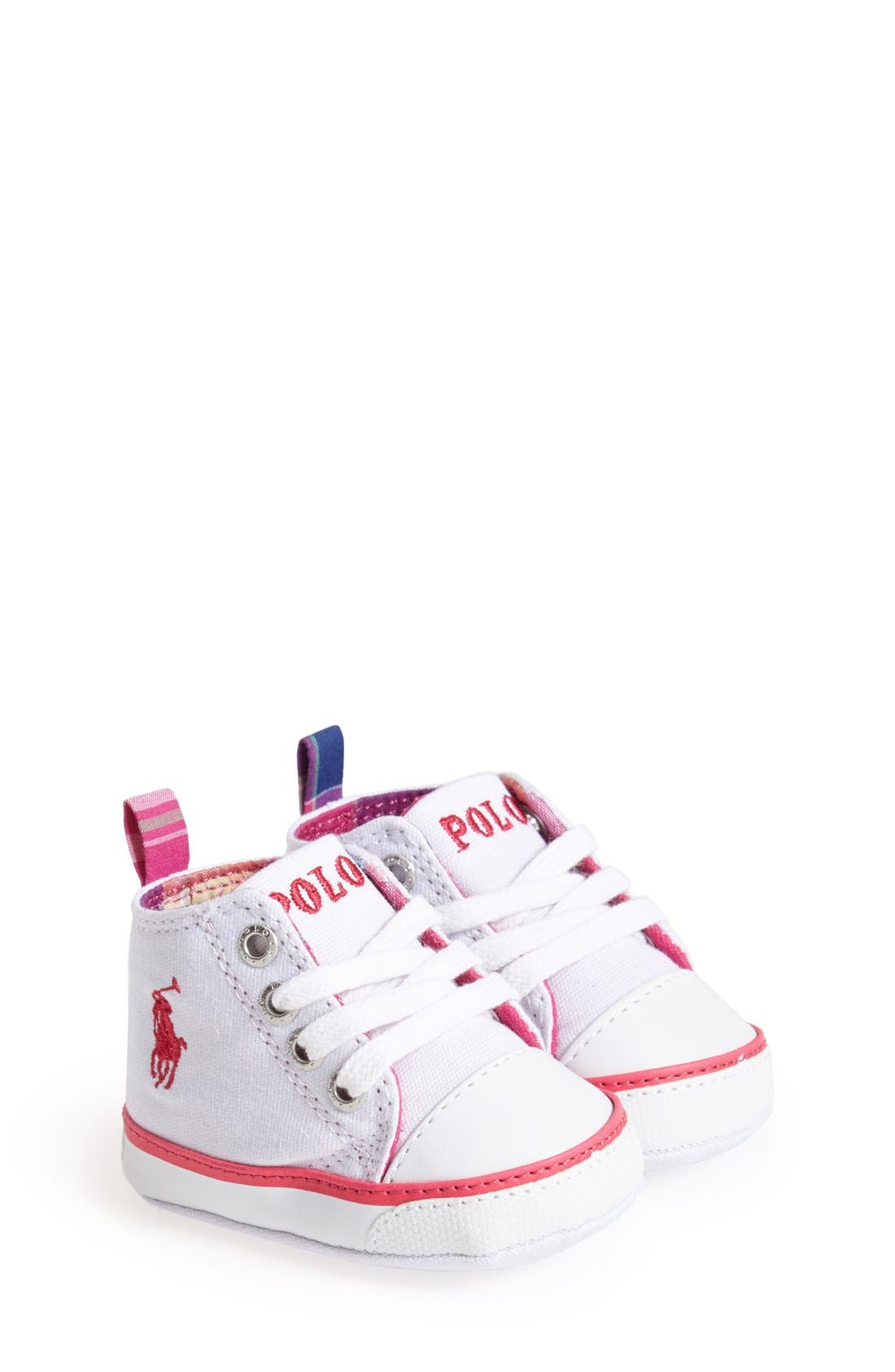 Ralph Lauren Layette 'Harbour Hi' Crib Shoe (Baby) Nordstrom