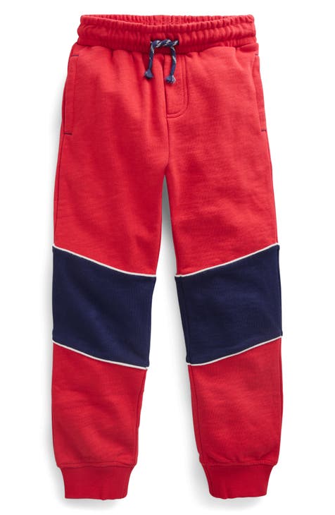 Kids' Relaxed Slim Pull-on Pants Royal Red Boys Boden