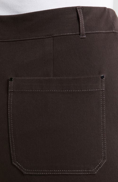 LYSSÉ LYSSÉ ERIN HIGH WAIST WIDE LEG KNIT DENIM PANTS
