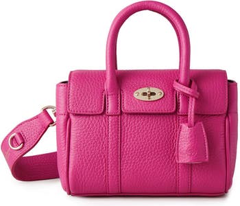 Pink discount mulberry purse