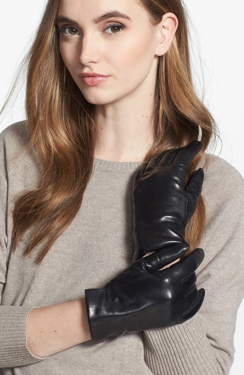 Fownes Brothers Cashmere Lined Leather Gloves | Nordstrom