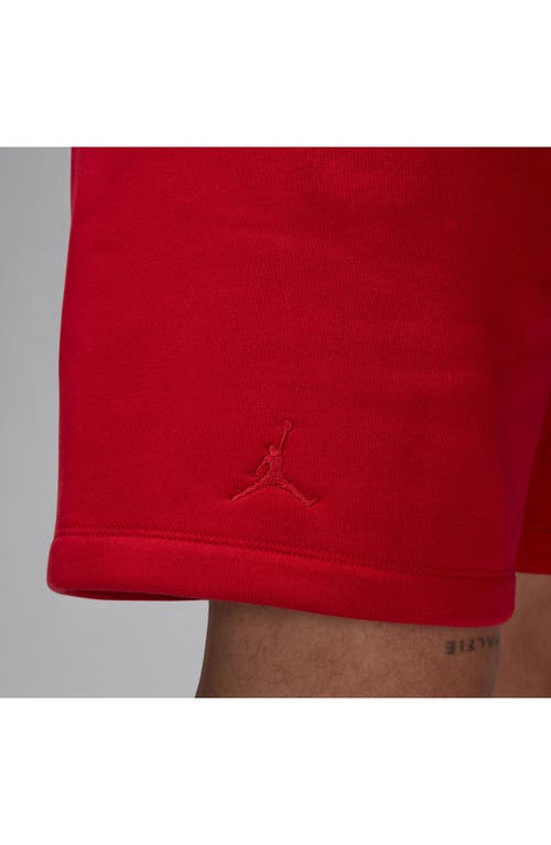 Shop Jordan Mvp Sweat Shorts In Gym Red