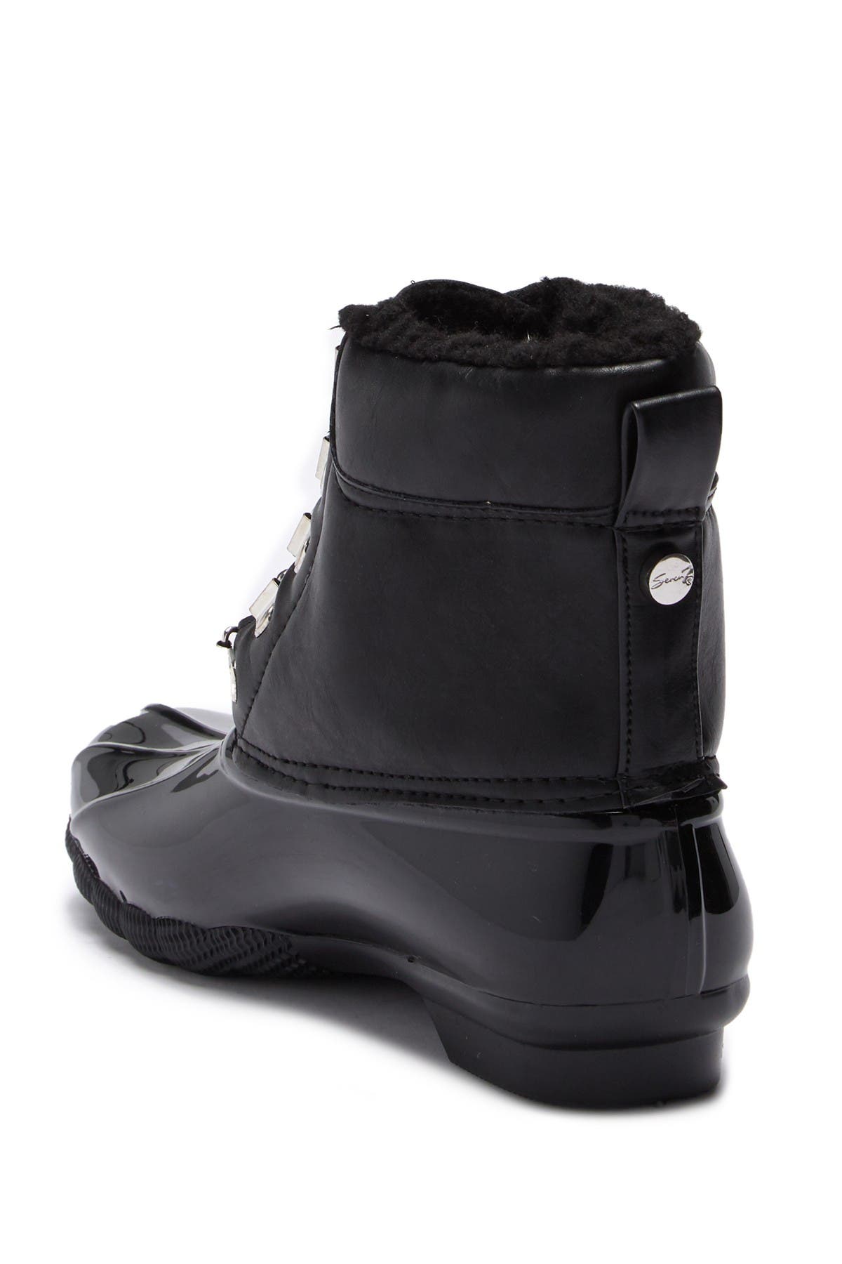 seven7 jhawk fleece lined duck boot