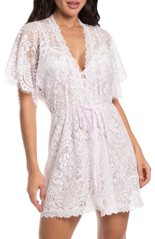 Breathless Lace Wrap in Hushed Lilac