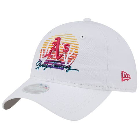 San Diego Padres New Era Women's Chrome Bloom 9TWENTY Adjustable Hat - Cream
