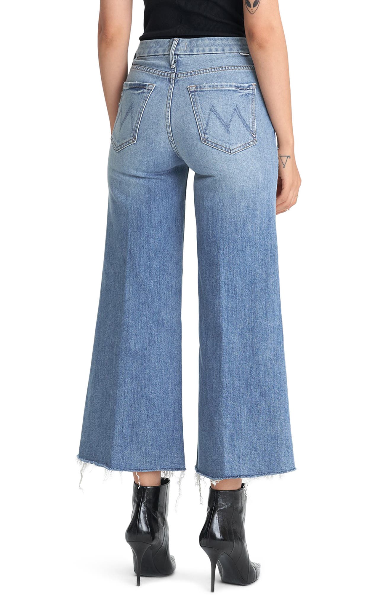 simply be pixie wide leg jeans
