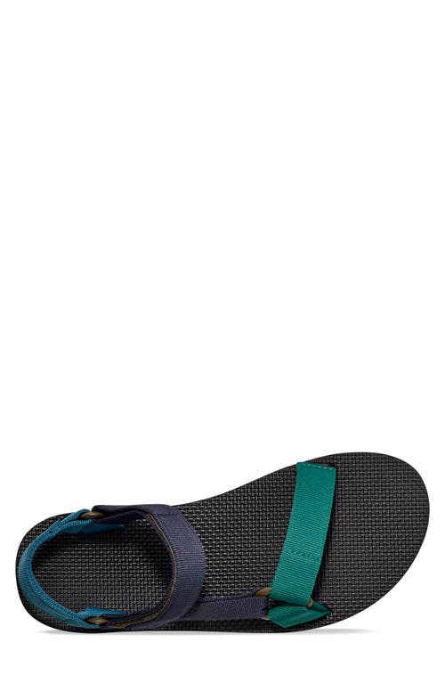 Shop Teva 'original Universal' Sandal In Navy Multi