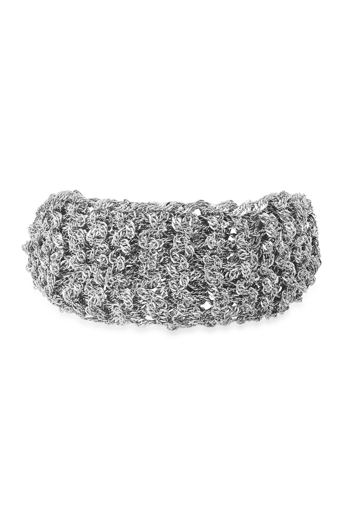 Hmy Jewelry Multi Chain Bracelet In Metallic