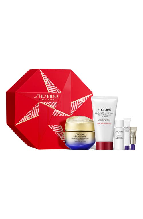 Shop Shiseido Vital Perfection Advanced Lifting & Firming Set (limited Edition) $217 Value In No Color