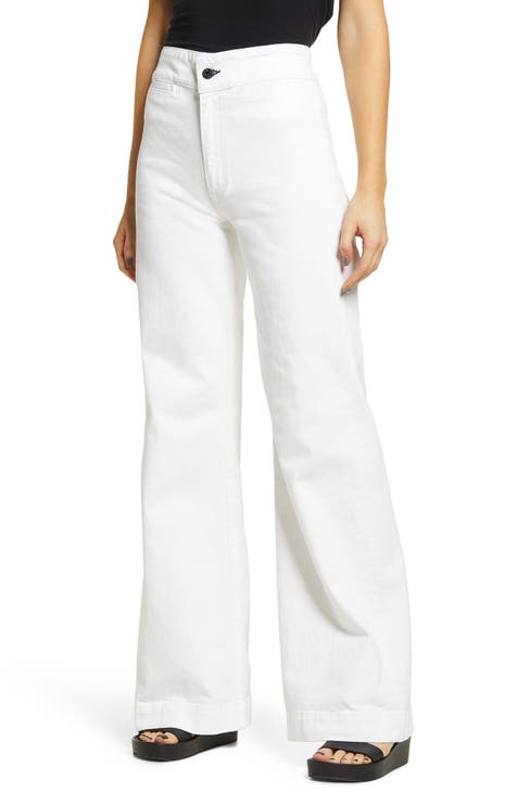 Women's White Flare Jeans | Nordstrom