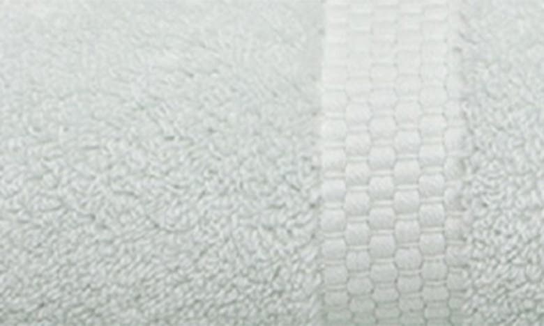Shop Bedhog 8-piece Zero Twist Cotton Towel Set In Sea Foam