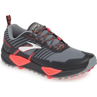 Brooks Cascadia 13 Trail Running Shoe B - Grey