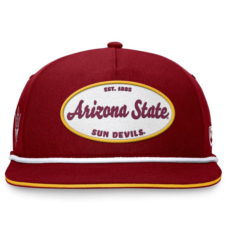 Shop Top Of The World Maroon Arizona State Sun Devils Iron Golfer Adjustable Hat