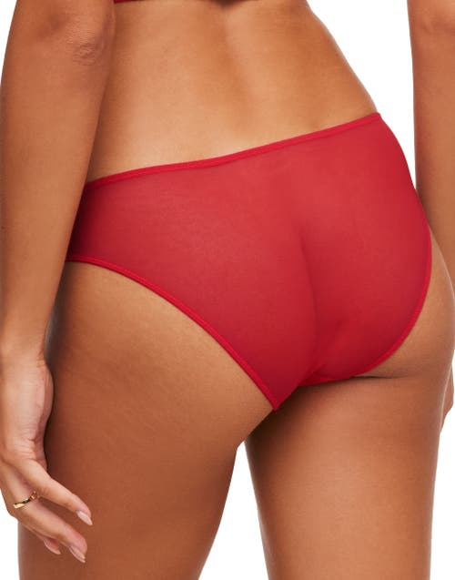 Adore Me Yara Bikini Panties In Dark Red