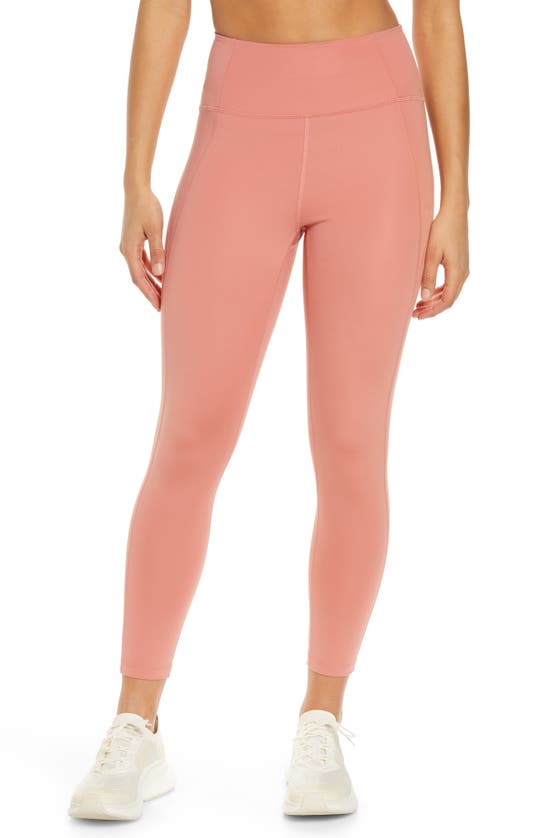 Girlfriend Collective High Waist 7/8 Leggings In Primrose