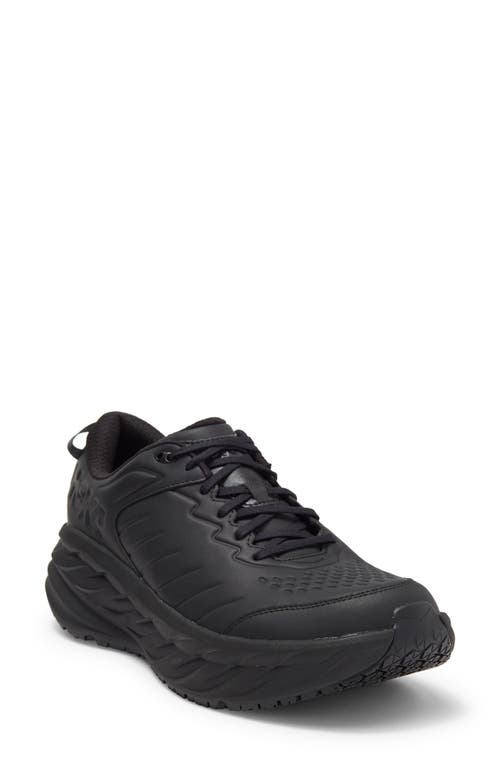 Hoka Mach X Caged Running Shoes In Black/black