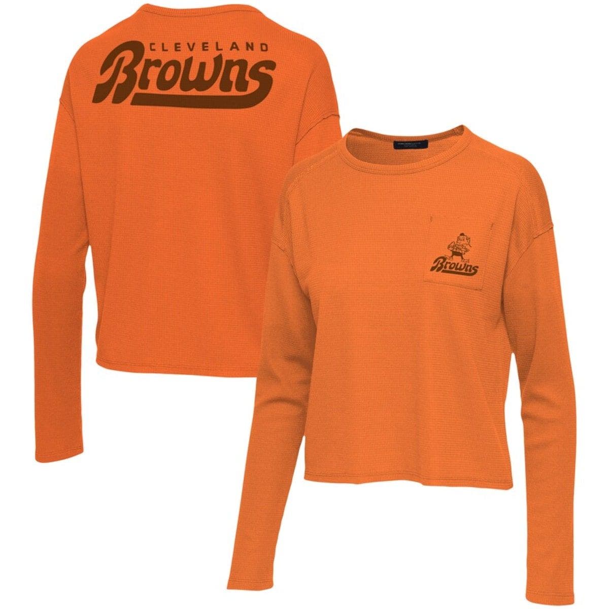 women's long sleeve cleveland browns shirt