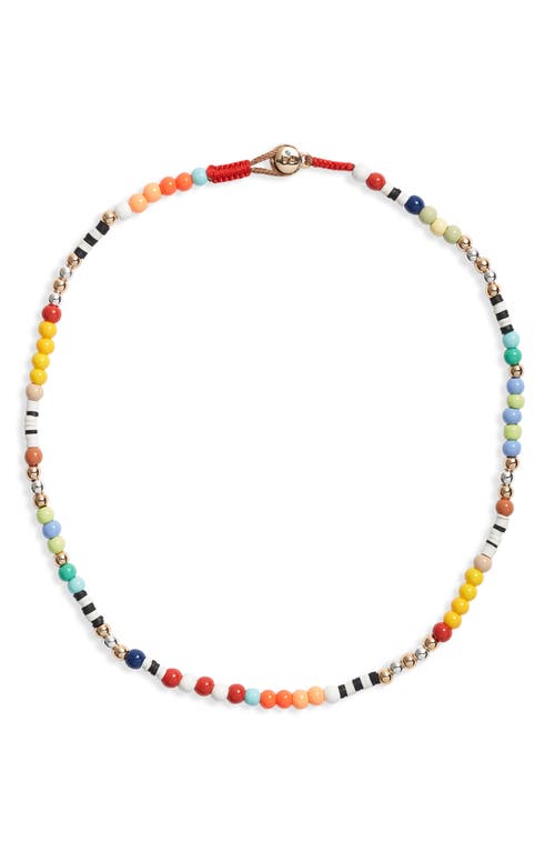 ROXANNE ASSOULIN Island Time Beaded Necklace in Neutral Multi at Nordstrom