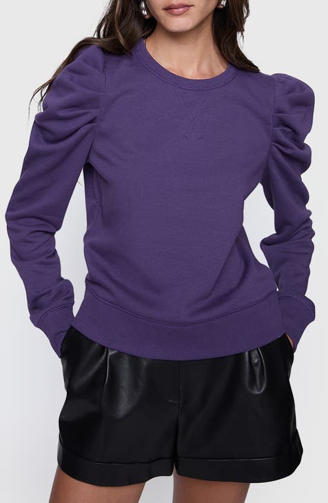 G sport puff sleeve sweatshirt hotsell