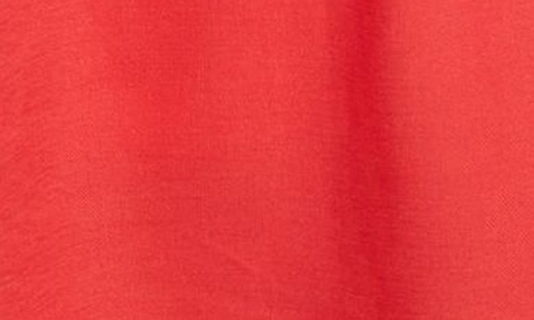 Cache Coeur Nubie Smocked Twill Maternity Shorts In Coral