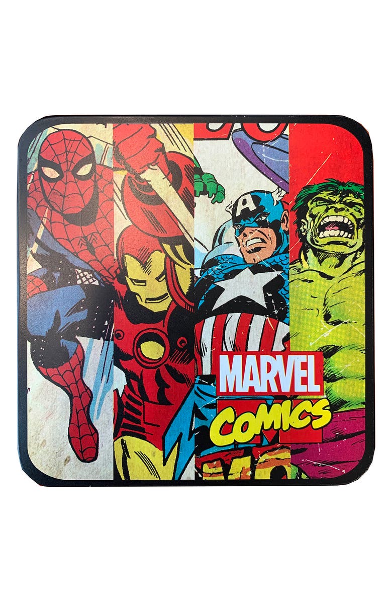 MARVEL Spider-Man Swinging Trifold Chain Wallet, Main, color, MULTI