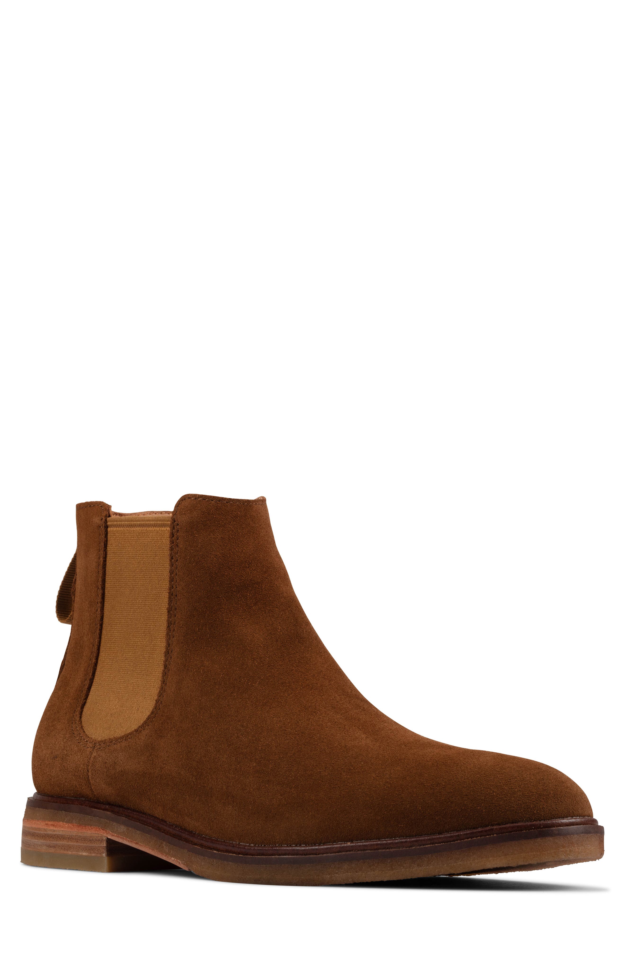 mens tan leather chelsea boots