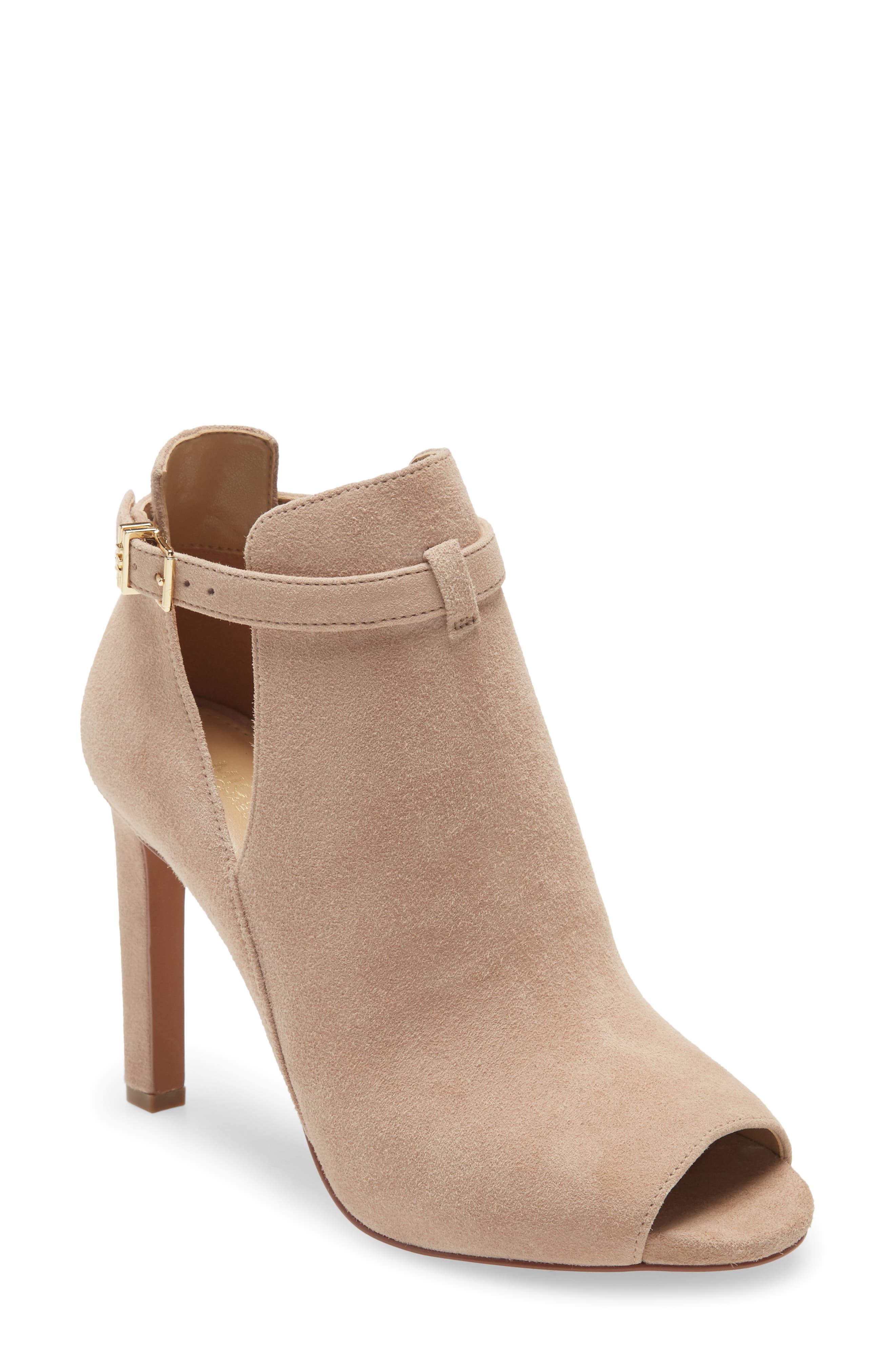 michael kors heeled booties