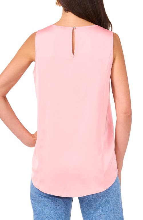 Shop Vince Camuto Sleeveless High-low Top In Faded Rose