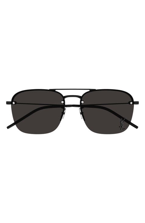 Saint Laurent SLM15 Black Grey Sunglasses