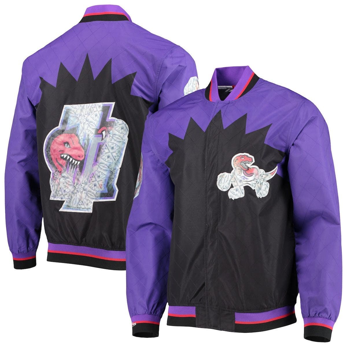 toronto raptors mitchell and ness jacket