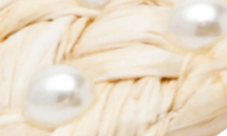 Shop Dolce Vita Kids' Cosmo Imitation Pearl Slingback Sandal In Gold