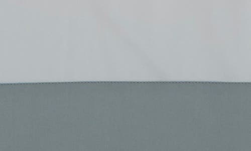 Sferra Casida Duvet Cover, Full/queen In White/seagreen