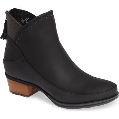 Chaco Cataluna Waterproof Bootie- Black