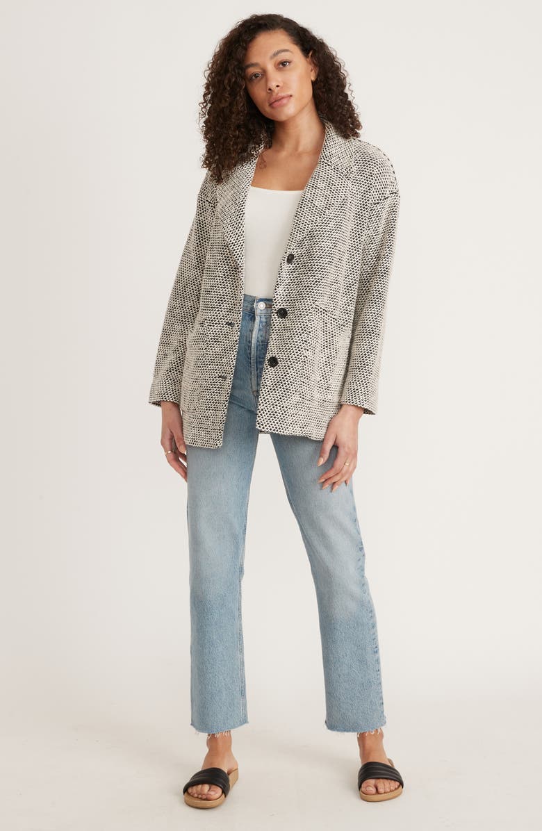 Marine Layer Birdseye Blazer | Nordstrom