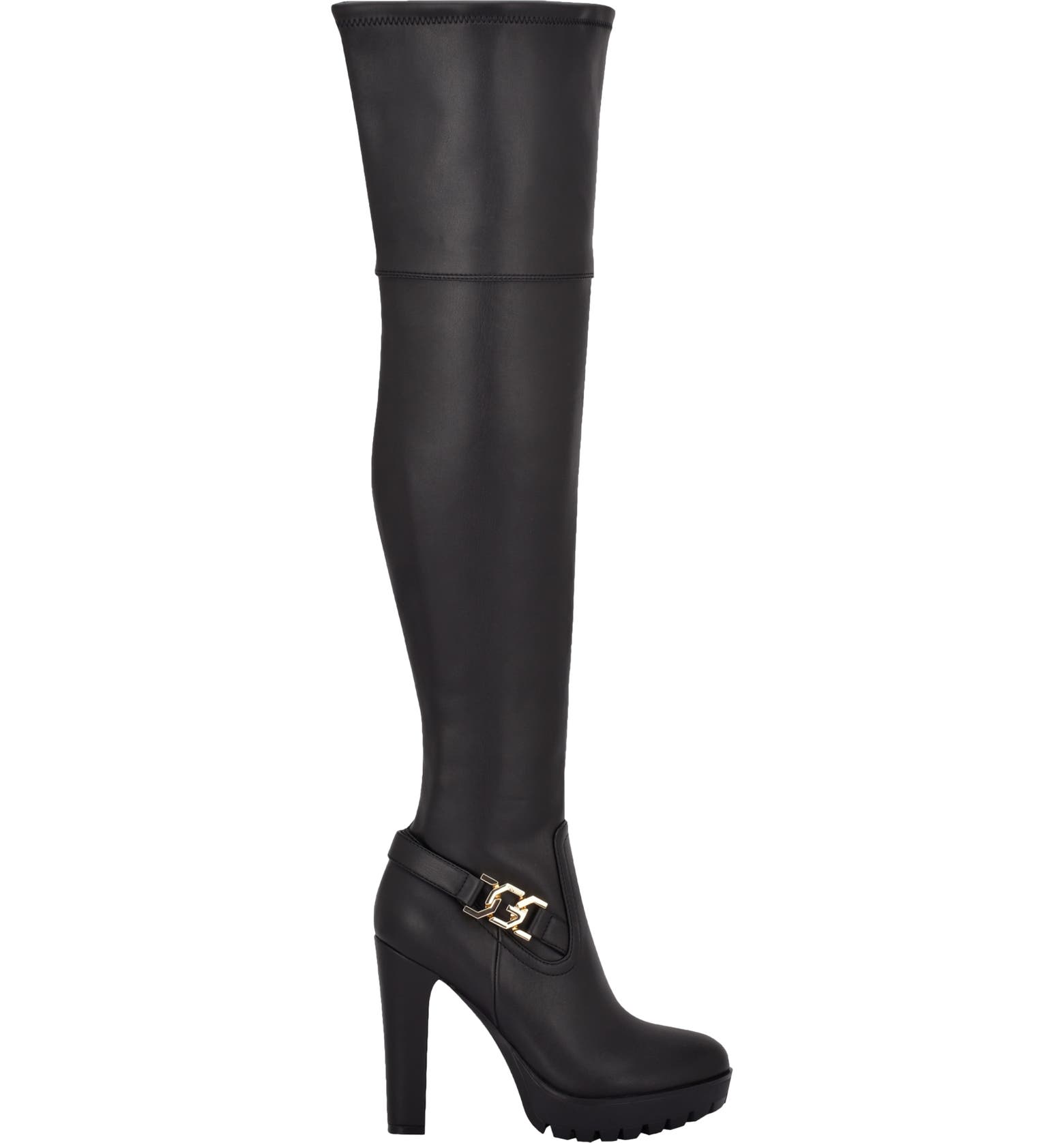 GUESS Tailia Over the Knee Platform Boot | Nordstrom