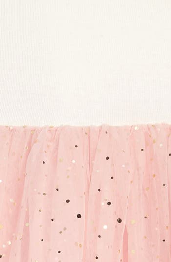 Tucker Tate Nordstrom Girls Beanie Owl Pink Sparkly Pom Poms Size 2-4 Years