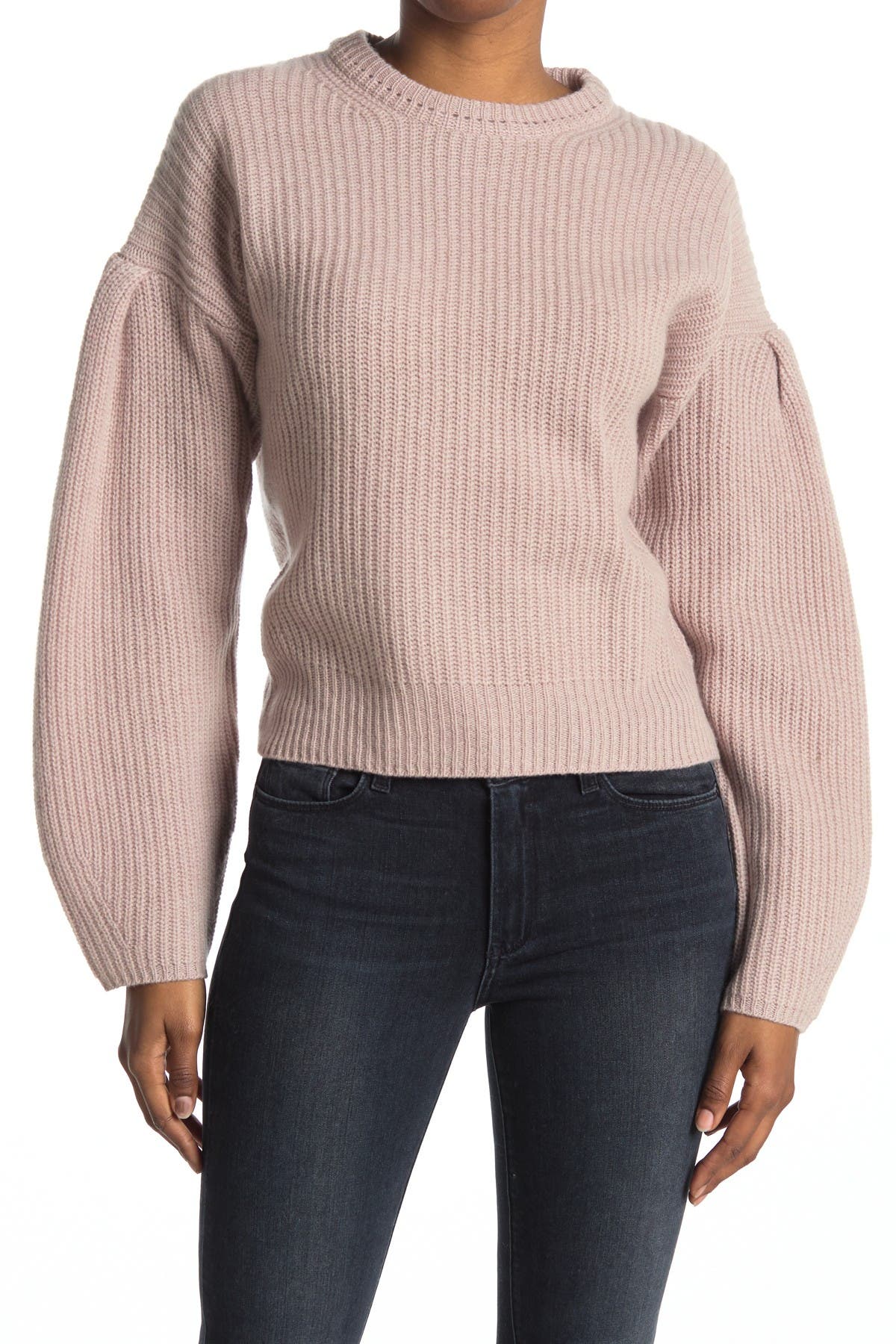 360cashmere Ambrose Crew Neck Sweater In Pink