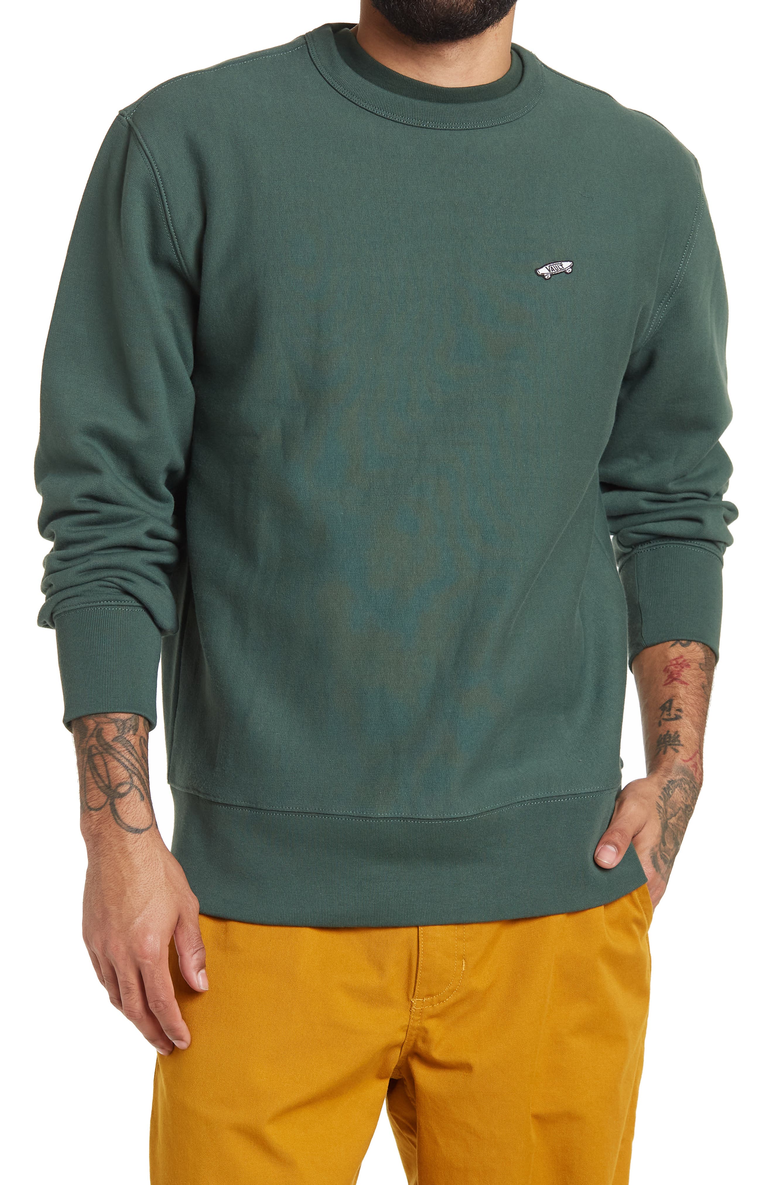 Vans Vault OG Crew Neck Fleece Jungle 