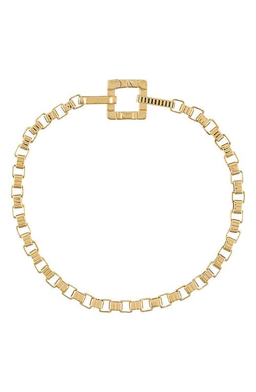 IVI Los Angeles Slim Signore Chain Bracelet Yellow Gold at Nordstrom,